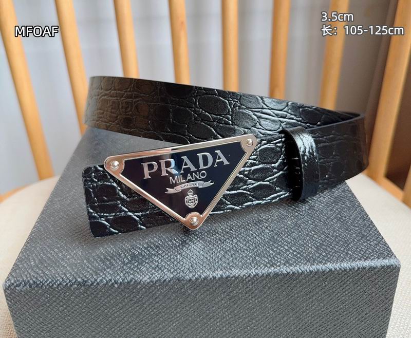 Prada belt 35mmX105-125cm 8L107